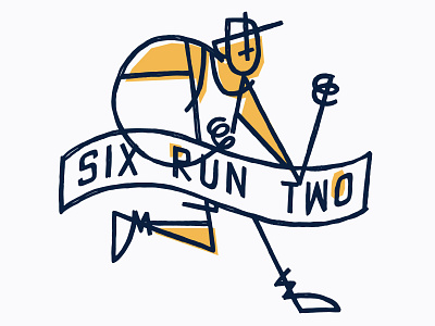 six run two apparel athletics branding design graphic design illustration logo run runner running texture vector