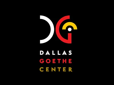 Logo Animation for Dallas Goethe Center 2d animation after effects animation color design logo logo animation logo reveal motion design motion graphics