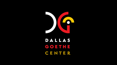 Logo Animation for Dallas Goethe Center 2d animation after effects animation color design logo logo animation logo reveal motion design motion graphics