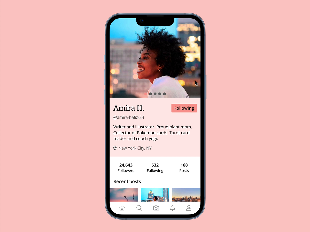 Browse thousands of Social Media Profile Page images for design ...