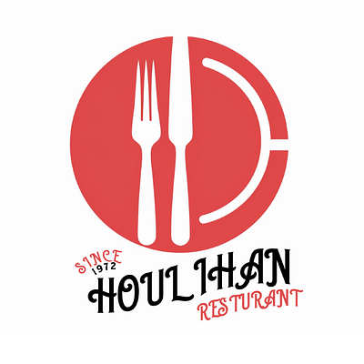 Houlihan branding graphic design illustration logo vector