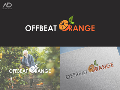 Offbeat Orange branding design design art illustration logo photoshop portfolio poster ui vector