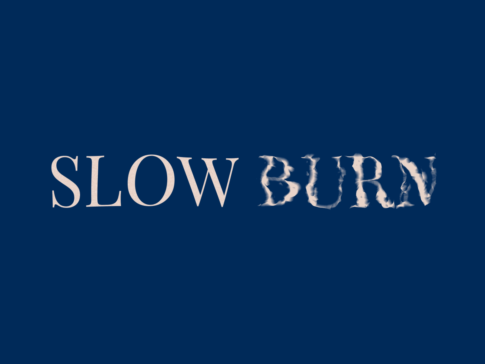 Slow Burn by Gurdain Bharj on Dribbble