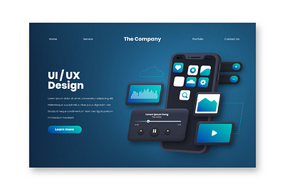 UI/UX DESIGN branding graphic design logo ui