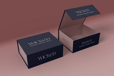 Wicked Packaging brandidentity branding design graphic design logo packaging typography