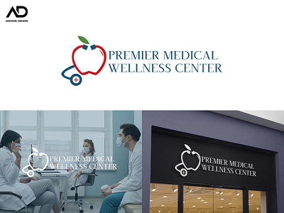 Premier Medical Wellness Center Logo branding design design art illustration logo photoshop portfolio poster ui vector