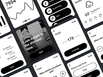 Apple Watch Sports app design applewatch applewatch design applewatch sport design applewatch sports application design design illustration minimal design ui uidesign uiux uiux applewatch uiux design