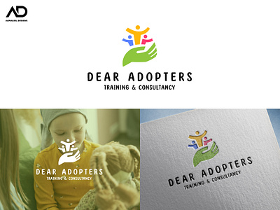 Dear Adopters Training & Consultancy branding design design art illustration logo photoshop portfolio poster ui vector