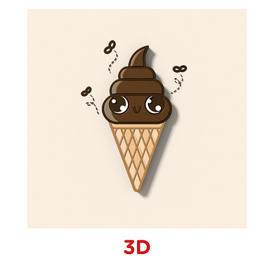 Day 11 - Disgusting (Repugnante) 3d 3d art 3d illustration cute kawaii vector vector art