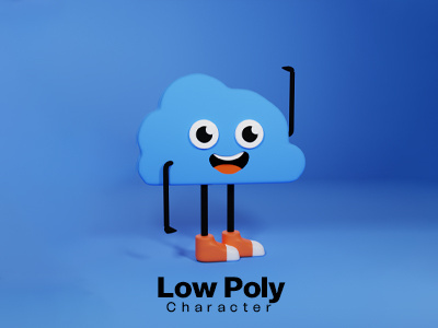 Low Poly Character blender blender3d cartoon cartoon character characterdesign cute diorama low poly low poly art lowpoly lowpolyart polygonal render