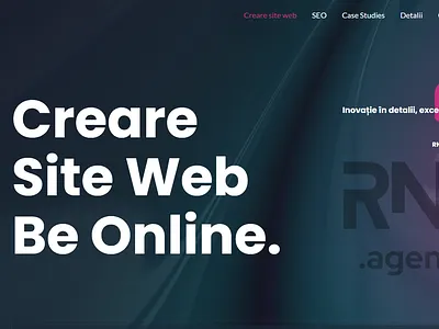 RNZ Agency branding design logo