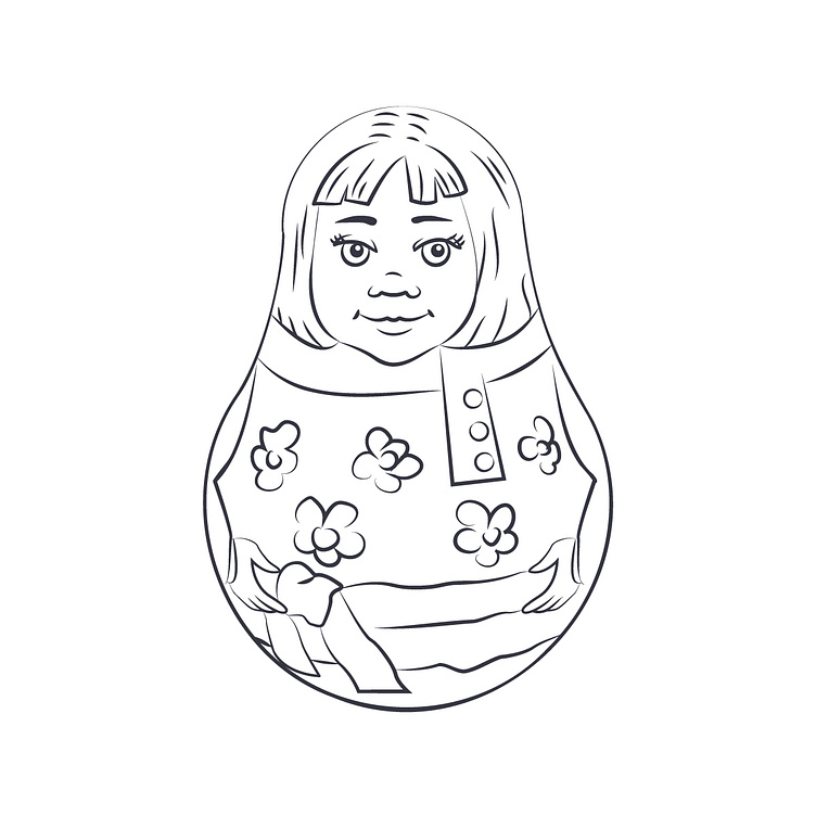 Игрушка ванька-встанька by Сергей on Dribbble