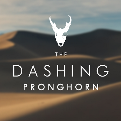 Dashing Pronghorn logo design branding graphic design logo
