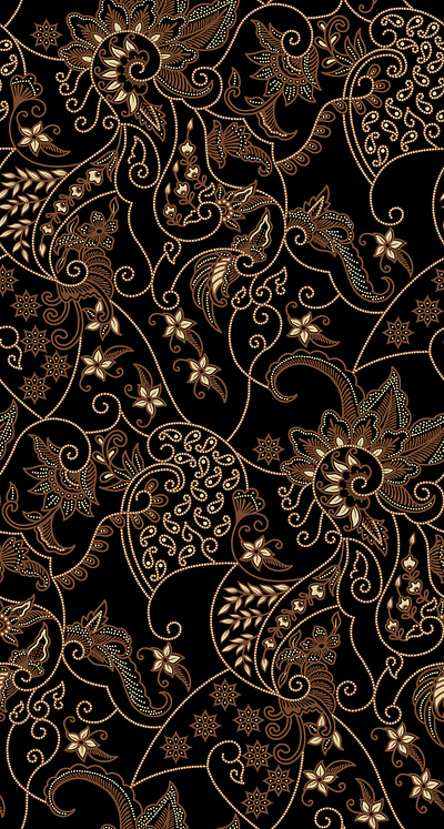Indonesian traditional batik solid color