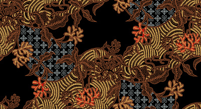 Indonesian traditional batik solid color
