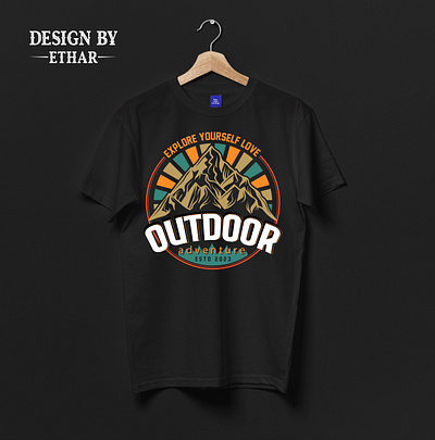 Outdoor t shirt design