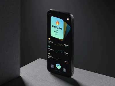 Crypto Mobile App 3d app app design design interface minimal mobile app mobile app design mobile apps mobile interface mobile ui mobile ux hi mobile ux ui design mobile yu mobiles ui uiux ux ux ui deaign