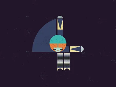 Number 4 - 36 Days of Type 36 days of type 36days 4 36daysoftype art deco art nouveau branding design graphic design illustration koloman moser lettering numerals typographic illustration typography vienna secession