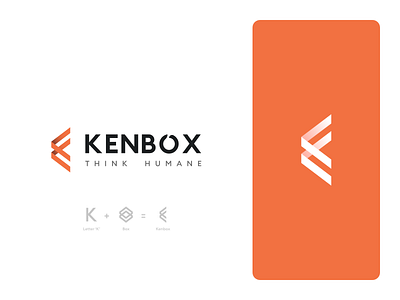 Kenbox branding graphic design logo ui