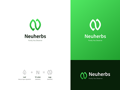 Neuherbs branding logo ui