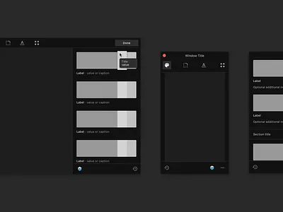 Theming tool elements app design systems design tool mac macos tool uiux