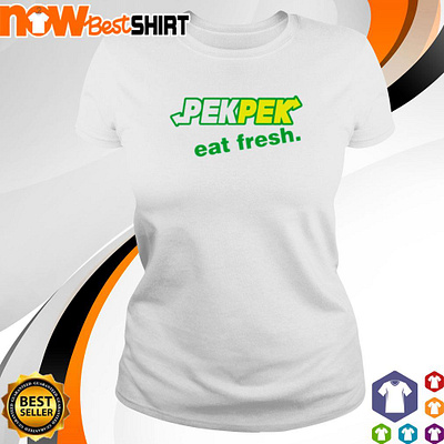 Lagula beach pek pek eat fresh shirt