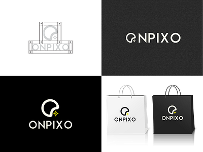 Onpixo Branding Logo Design branding clean design clean logo creative design design graphic design illustration lettering logo logo logo concept logo design moder logo onpixo onpixo branding typography vector