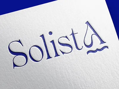 Solista Yacht Club art direction blue brand specialist brandelements brandidenity branding design elegant freelancer graphic design logo logo design logo designer logos luxury ocean packaging design sea typography waves