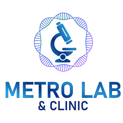 Logo design for a medical laboratory branding graphic design laboratory logo
