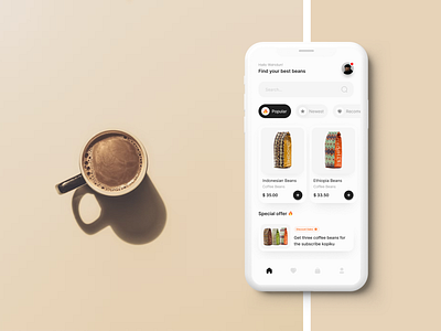Coffee App app design app ui application design cafe cafe app cappuccino coffee coffee app coffee house coffee shop coffee shop app mobile app ui design ui desining