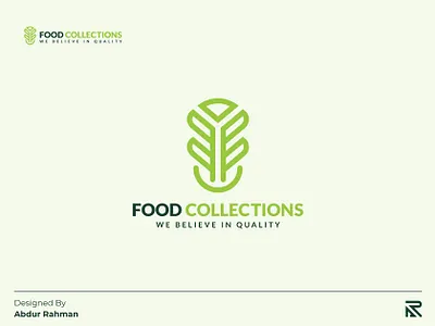 Natural Food Brnad 3d logo app brand identity branding business logo food foodbologger foodbrand foodie foodlogo foodlover healthyfood homemade leaf minimal logo natural food nature restaurantlogo vector yummy