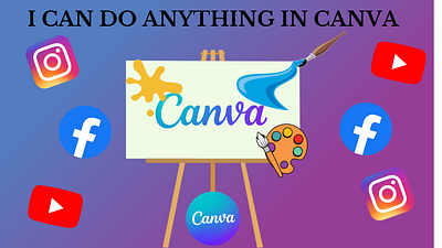 I will make anything in canva canva design fitness flyer flyer design graphic design logo party flyer post design sale flyer