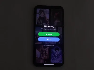 🎨 AI Painting-Guide pages ai colorful dark motion painting