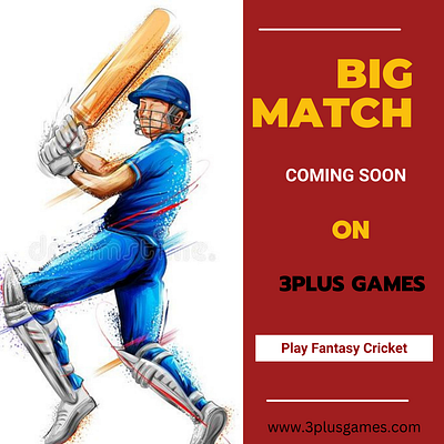 fantasy Cricket 3plusgames fantasycricket fantasysports game india onlinegame