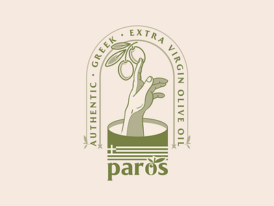 Paros brand concept branding graphic design illustration logo typography