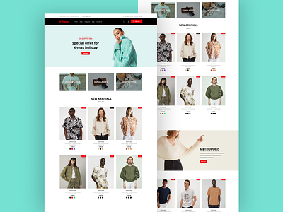 Ecommerce landing page e commerce e commerce website ecommerce landing page landing landing page landing page design landing page web latest art design ui web web template website website design website landing page