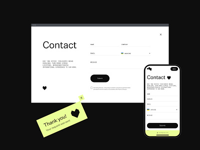 Room 8 Group | Contact us 🍋 adaptive contacts desktop form mobile responsive thank you ui ux web web design