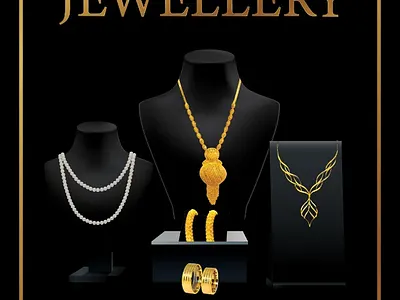 Banner design for jewellery business banner branding graphic design jewellery