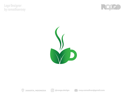 Propertea anniversary bluelogo branding design elegant graphic design green greenlogo greentea hottea illustration leaf logo mug tea tealeaf vector