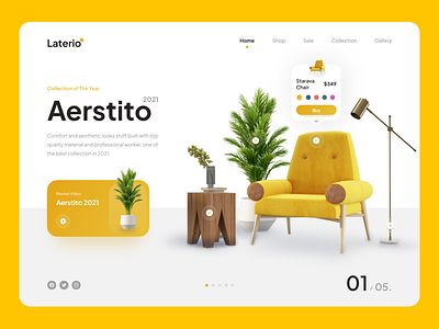 Laterio. - Furniture Web Design