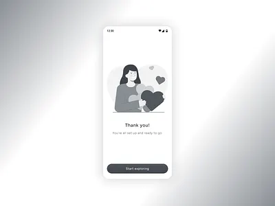 Thank You - Daily UI #077 077 app dailyui design figma mobile thank you ui