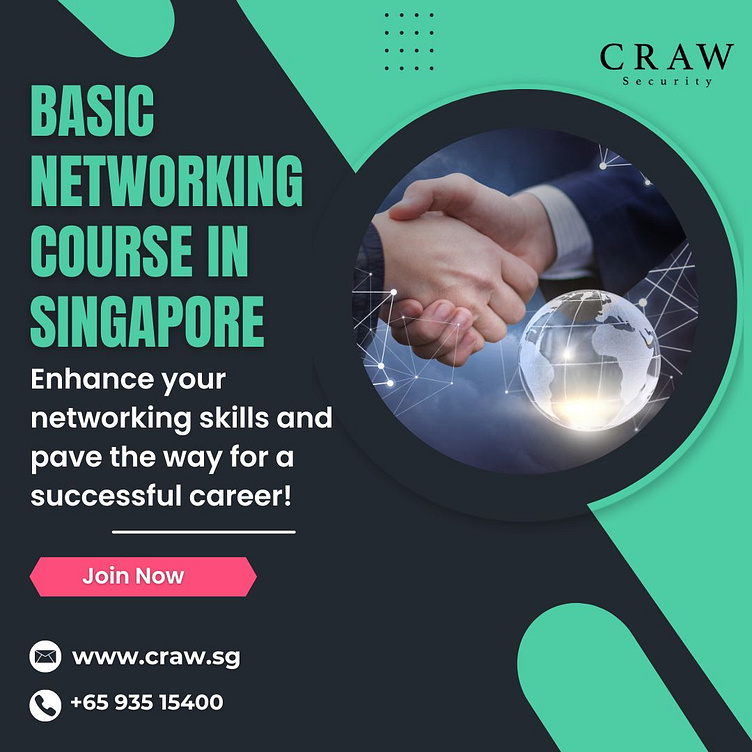Basic Networking Course in Singapore by craw security on Dribbble