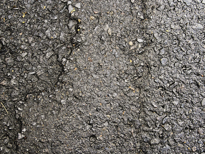 Coarse Textured Black Asphalt tarmac