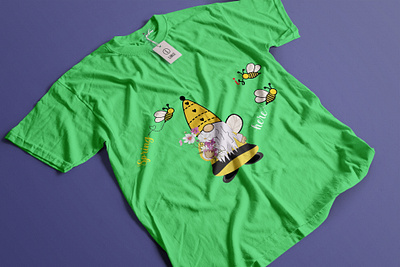Bee T-shirt Spring is here. graphic design t shirt design t shirt templates template for t shirt design