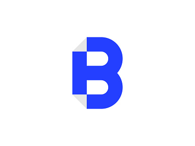 B blue paper logo mark abstract blue b logo mark blue paper logo mark brand identity branding letter mark logo logo design logo designer logo inspiration logodesign logomark logos minimal minimalist modern monogram simple symbol typography