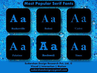 Serif Pops design graphic design typography