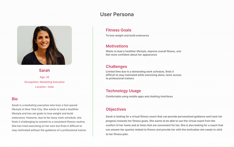 AI Fitness Coach App_UI UX Design by Saraswathy G on Dribbble