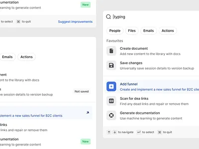 Stratis UI - Command K app clean command dash design interface k manage menu minimal modal overlay product search settings ui ui design ux ux design web