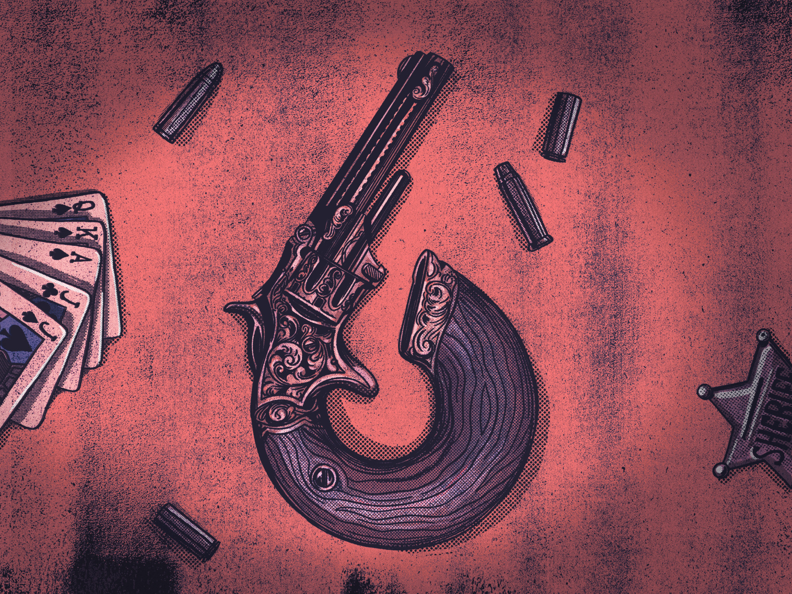 Six Shooter by MUTI on Dribbble