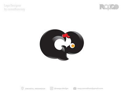 BuburGo! black branding chicken design egg elegant go! graphic design illustration logo typography vector